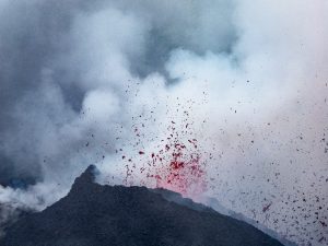 Der Spattercone (Foto © M. Brunner)