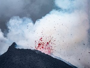 Der Spattercone (Foto © M. Brunner)