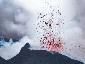 Der Spattercone (Foto © M. Brunner)