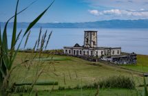 Alter Leuchtturm von Ribeirinha (1998 bei einem Erdbeben zerstört)