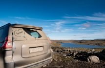 Über die Hochebene der Kollafjarðarheiði