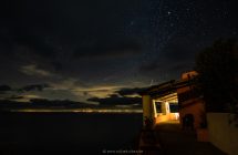 Unsere Terrasse auf Alicudi