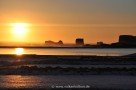 Sonnenuntergang hinter Dyrhólaey