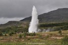 Geysir Strokkur, gut besucht