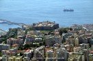 Landeanflug auf Neapel - Castel Sant' Elmo auf dem Vomero