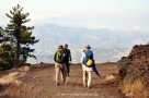 Auf der Pista Altamontana zurück zum Ausgangspunkt - weite Blicke inklusive