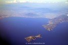 Golf von Neapel mit Vesuv, Capri, Halbinsel von Sorrent und Amalfiküste
