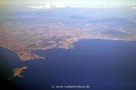 Golf von Neapel mit Procida, Kap von Misenum, Golf von Pozzuoli (Phlegräische Felder!), Neapel und Vesuv
