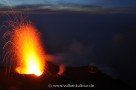 Stromboli in Aktion (Langzeitaufnahme)