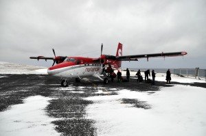 Auf Grímsey gelandet