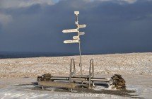 Der Polarkreis auf Grímsey