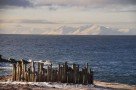 Blick von Grímsey nach Nordisland