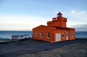 Leuchtturm bei Siglufjörður