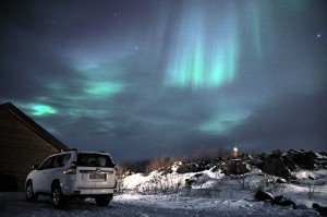 Polarlichter über dem Mývatn