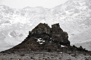 Hornito auf der Melrakkaslétta-Halbinsel