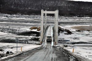 Brücke über die Jökulsá á Fjöllum