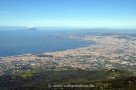 Blick vom Vesuv auf den Golf von Neapel
