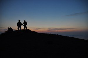 Stromboli - Morgendämmerung auf dem Pizzo