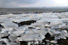 Eisschollen an der Mündung der Ölfusá