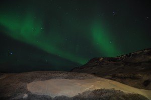 Polarlichter über Hveragerði