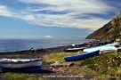 Stromboli - Strand von Scari mit Blick auf den Ätna