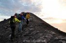 Stromboli - letzter Anstieg zum Gipfel