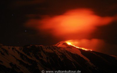 Paroxysmus am Neuen Südostkrater - Ätna (23.4.2012)