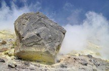 Vulcano - Schwefelfumarolen auf dem Gran Cratere