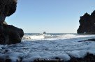 Strand bei der Grotta di Eolo