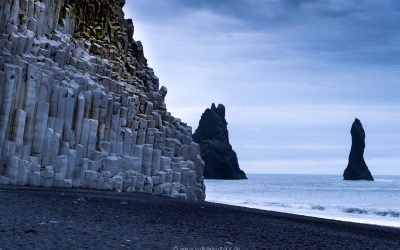 Basaltsäulen am Reynisfjara