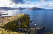 Hoch über dem Norðurfjörður (Westfjorde)