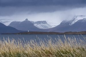 Blick über das Ísarfjarðardjúp nach Æðey