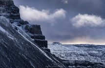 Über winterliche Bergpässe geht's weiter nach Süden