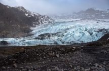 Gletscherzunge des Sólheimajökull