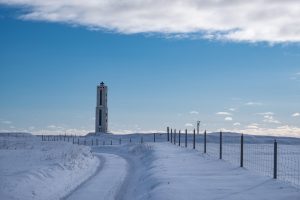 Leuchtturm nahe Stokkseyri