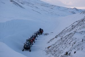 Auf Skidootour an die Ostküste