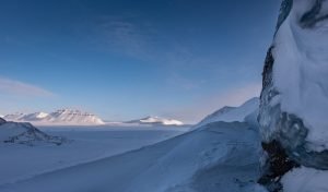 Weite Fläche über dem Rabotbreen