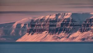 Der Tempelfjellet im Abendrot - Magie pur!