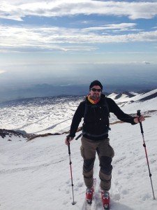 Ätna Skitour Schiena dell' Asino - Florian Becker