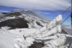 Ätna Skitour Schiena dell' Asino Montagnola