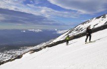 Ätna Skitour Schiena dell' Asino