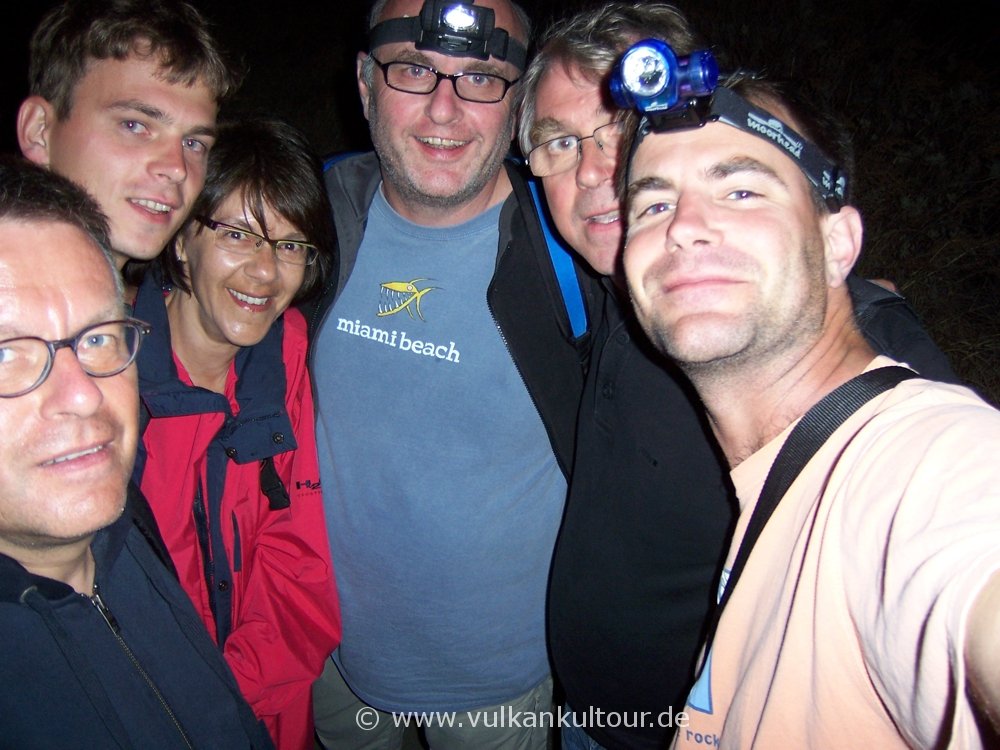 Die Actioncrew am Stromboli - let's party!
