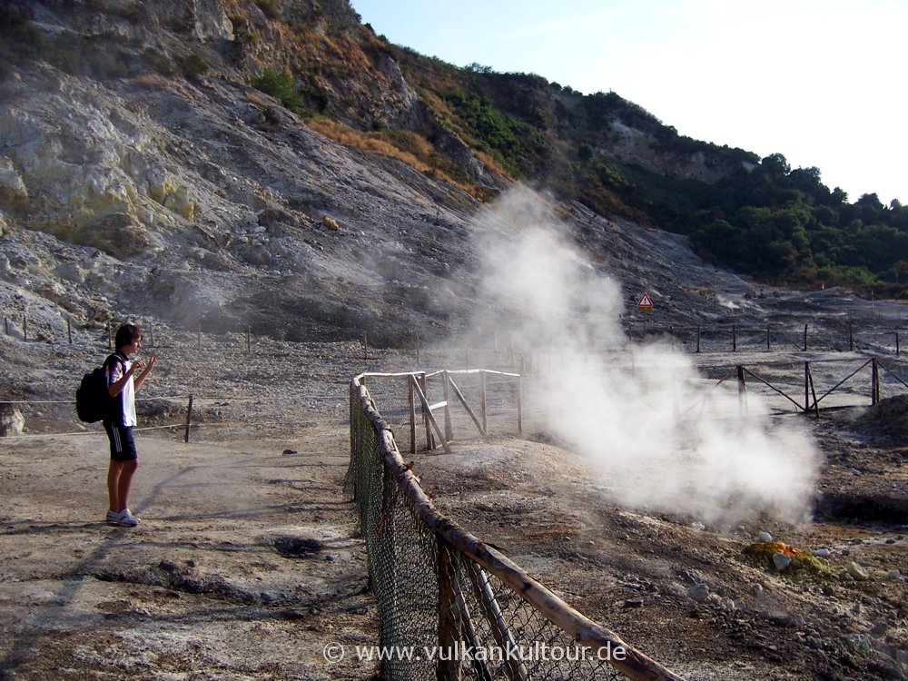 Solfatara - ein toller Auftakt in unsere Vulkanreise