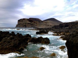 Vulcão dos Capelinhos auf Faial - hier fand 1958 der letzte azorianische Ausbruch an Land statt