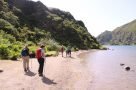 Lagoa do Fogo - Wandern am Strand