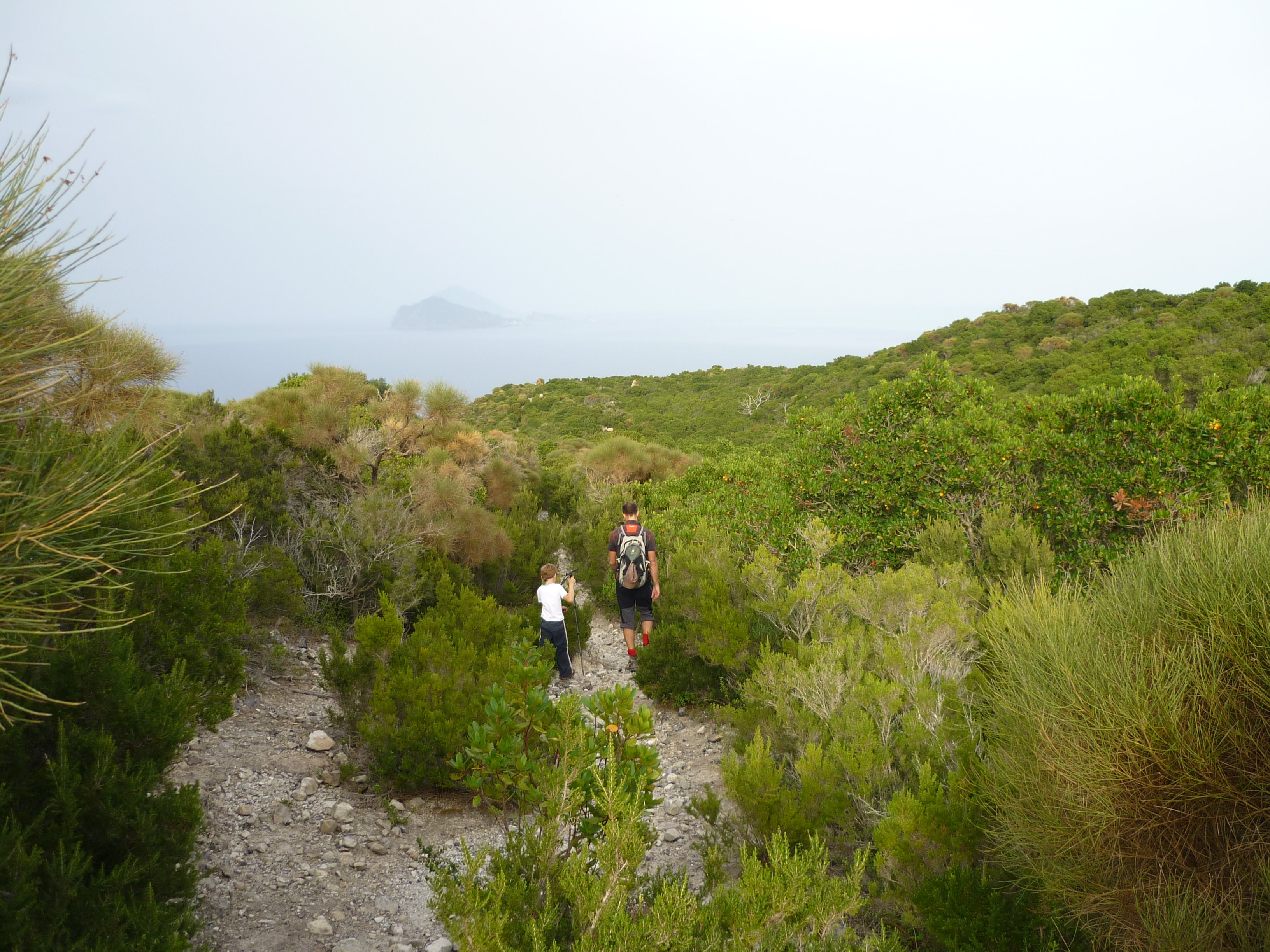 Lipari - Wanderung nach Acquacalda