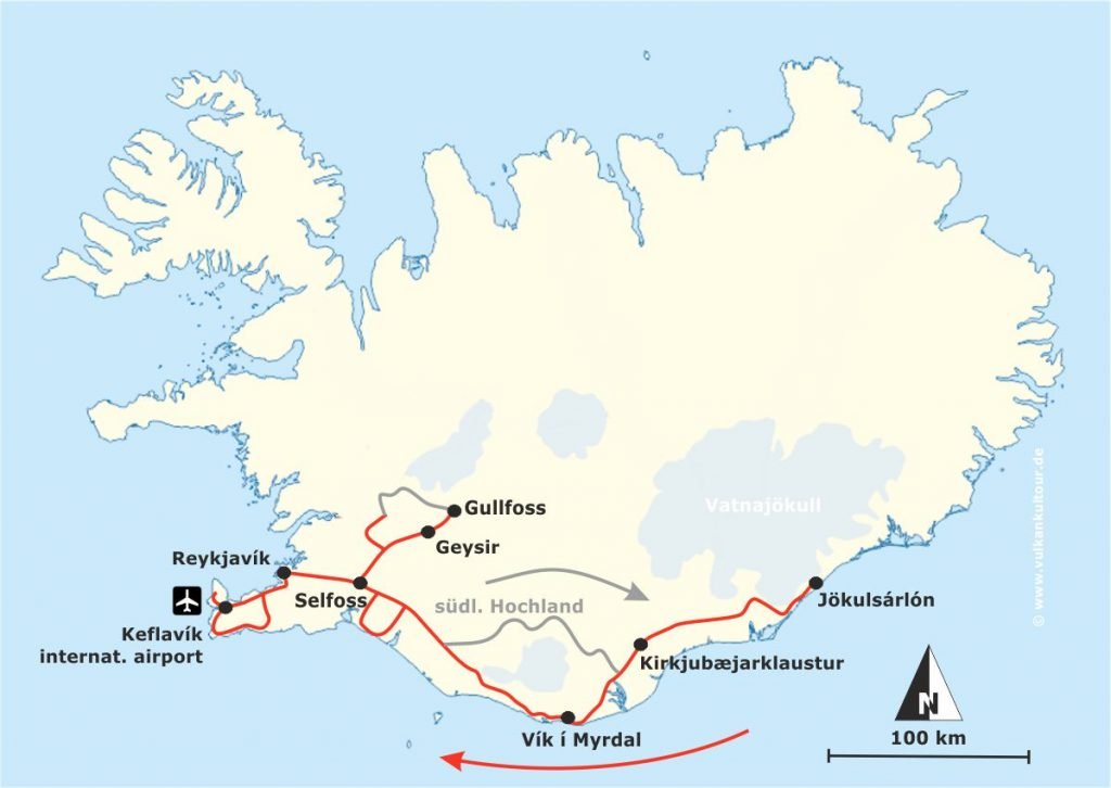 Unsere Reiseroute im Oktober 2022