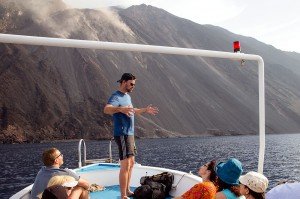 Stromboli - Feuerrutsche (sciara del fuoco) - © Radmila Kerl 10.2014