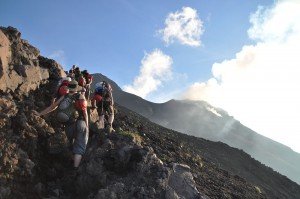 Stromboli - Aufstieg auf dem alten Weg (Punta Labronzo)