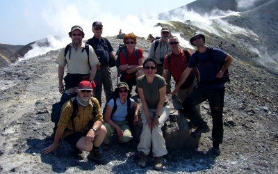 Auf dem Gran Cratere von Vulcano (© Monika und Uwe Hildebrandt)